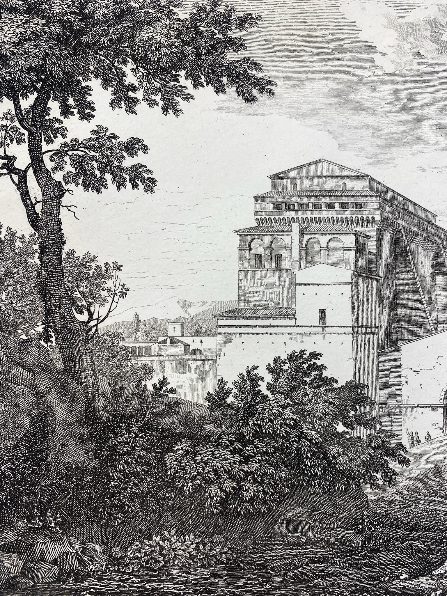 Vue de la Chapelle Sixtine a Rome