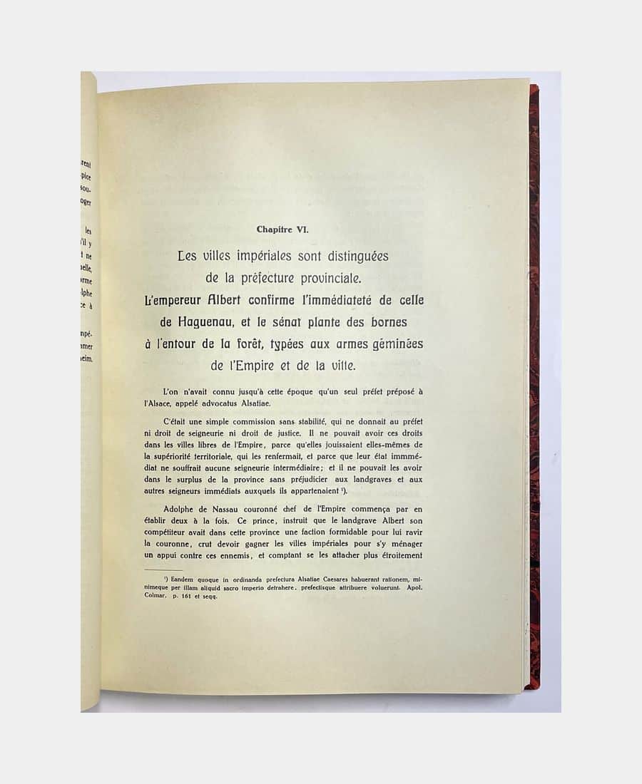Un essai d'histoire de Haguenau au 18e siècle : le "Code Historique" de George Joseph Barth (introduction, texte et index alphabétique).