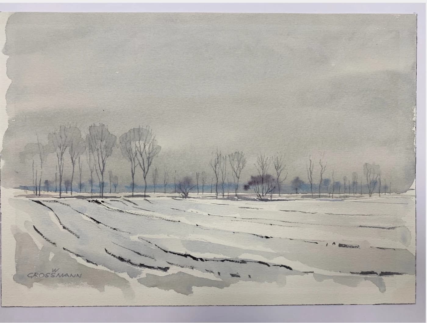 Paysage enneigé