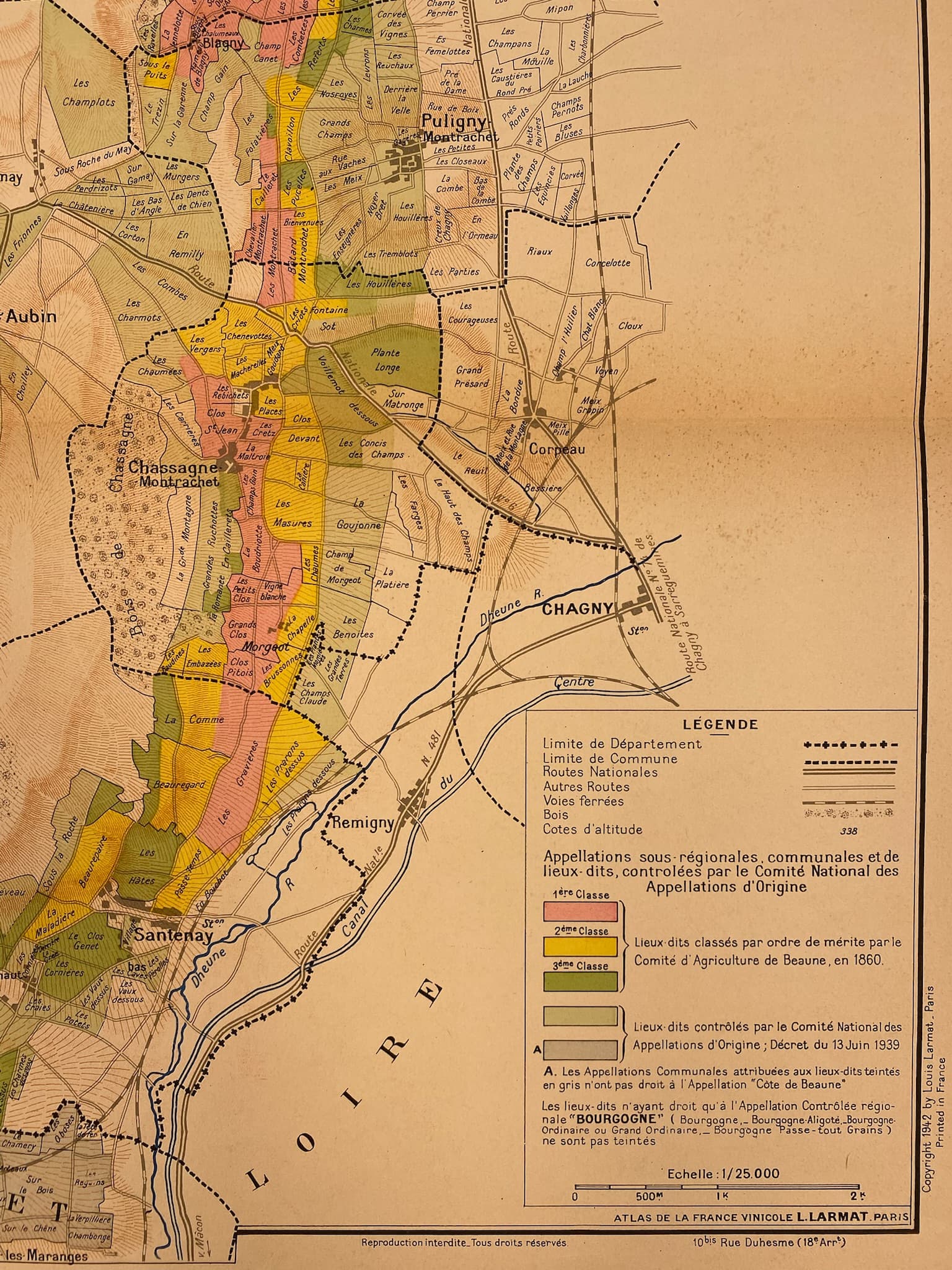 La côte de Beaune - Les Vins de Bourgogne