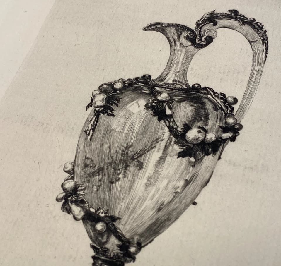 Aiguière en cristal de roche