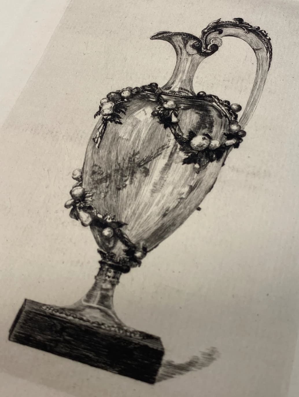 Aiguière en cristal de roche