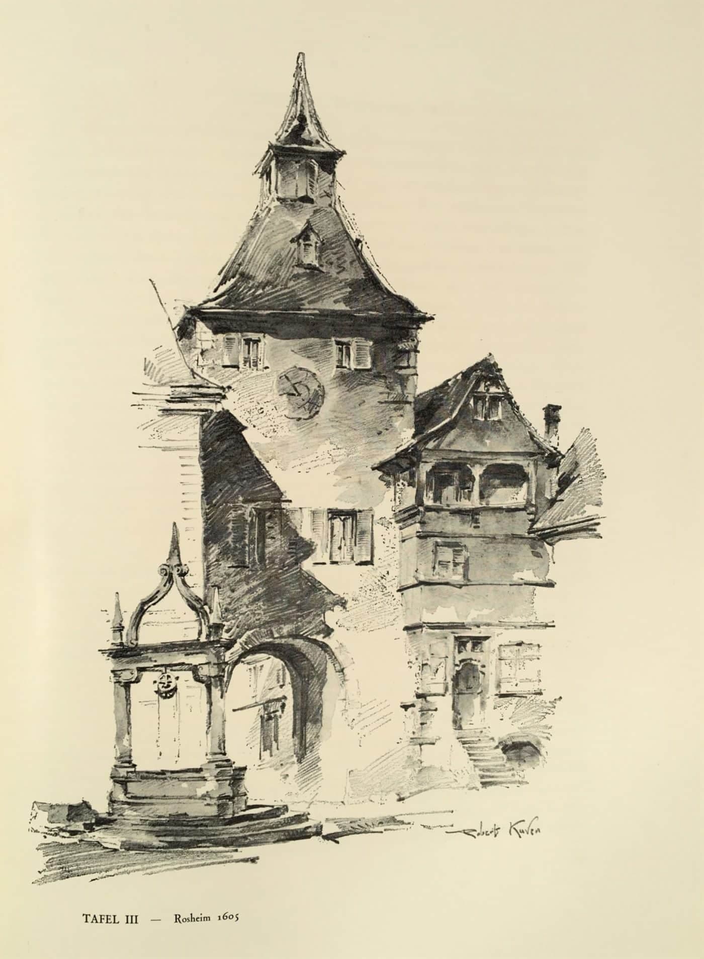 Die Brunnen im Elsass