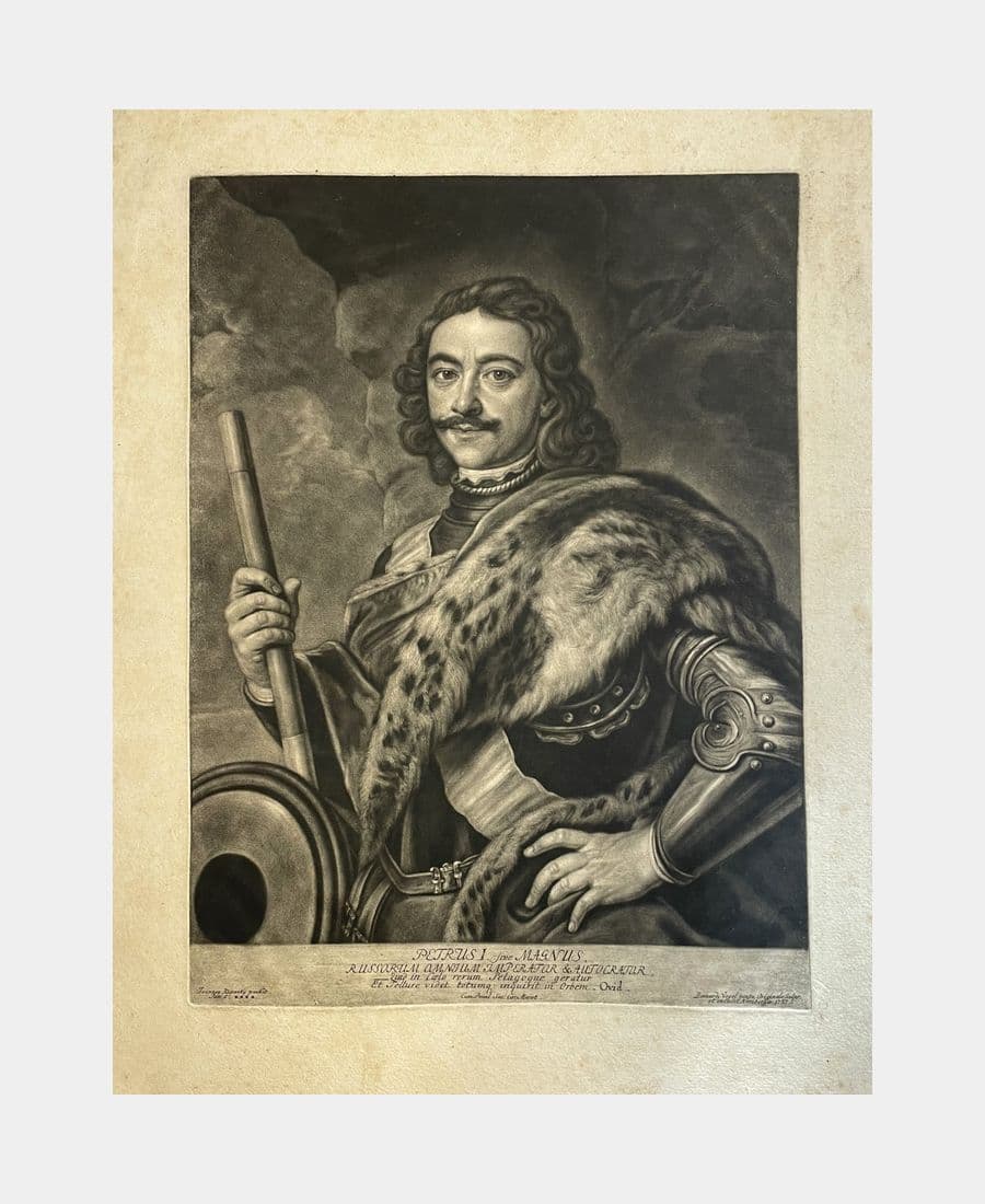 Portrait de Pierre le Grand