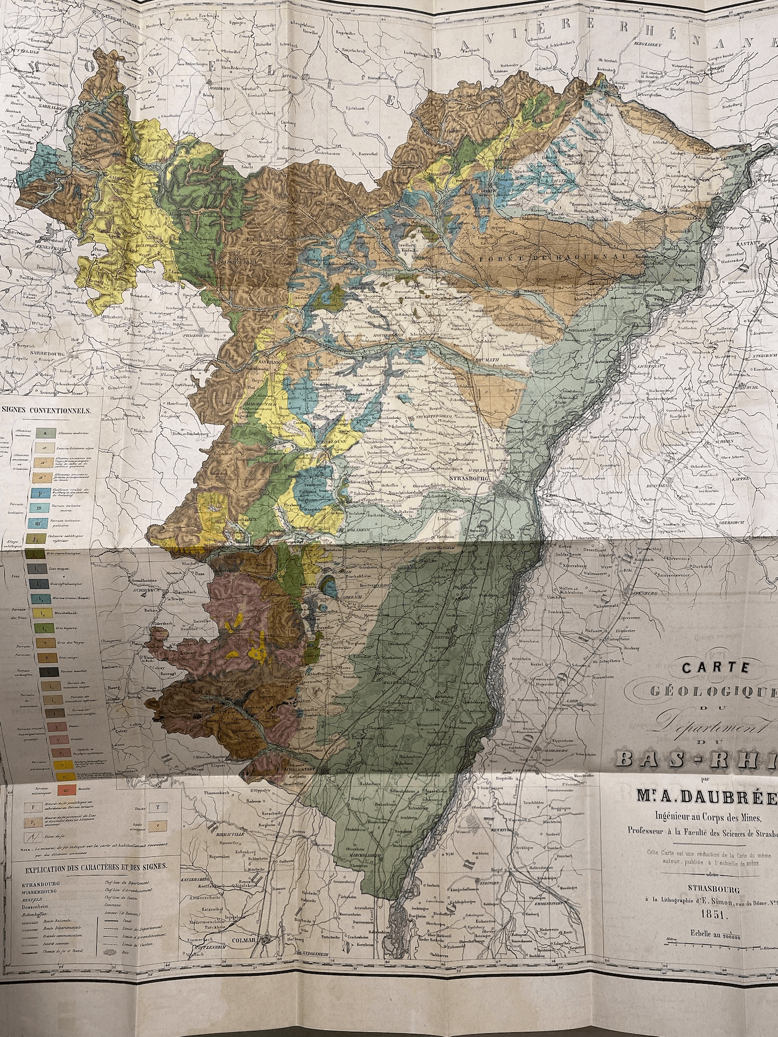 Geological and Mineralogical Description of Bas-Rhin