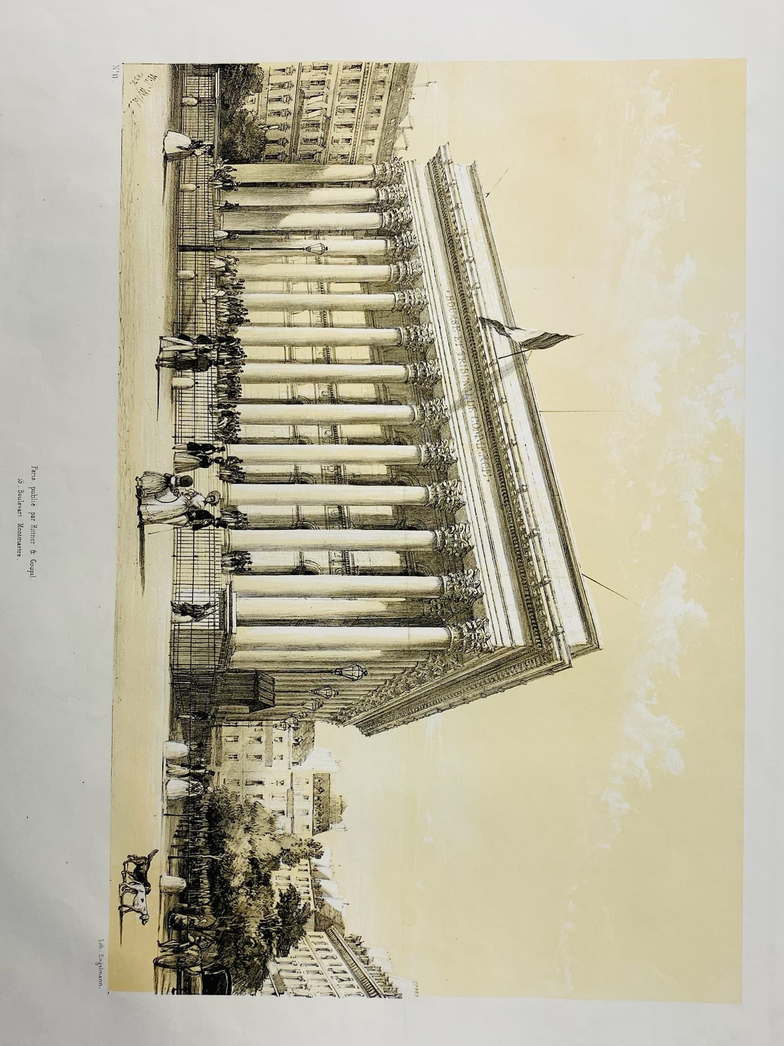 Palais de la Bourse et Tribunal de Commerce à Paris