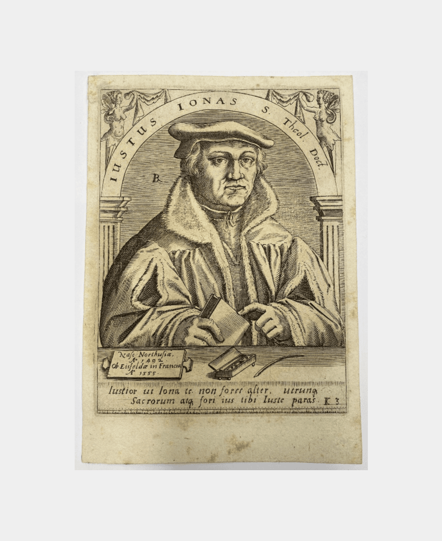 Portrait de Justus JONAS