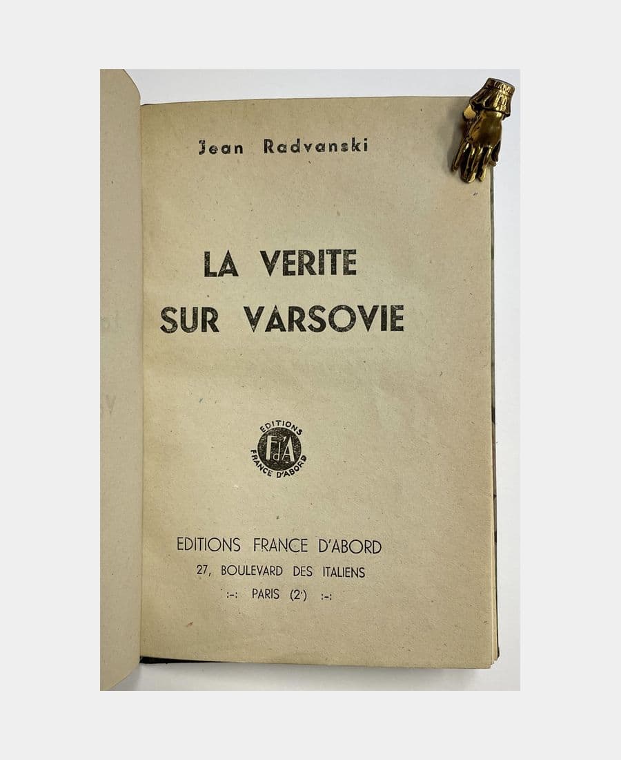 La Vérité sur Varsovie