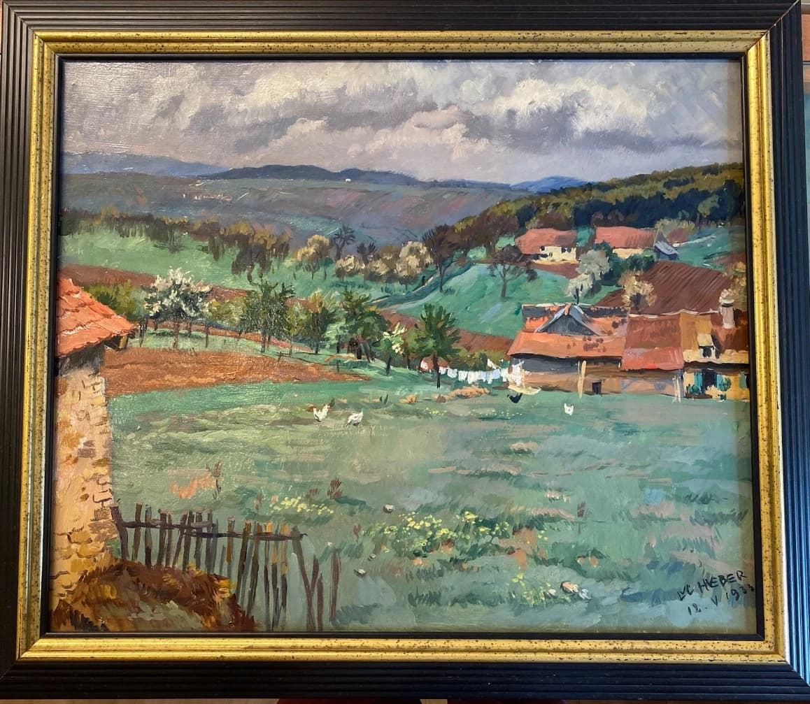 Landscape of Weinbourg