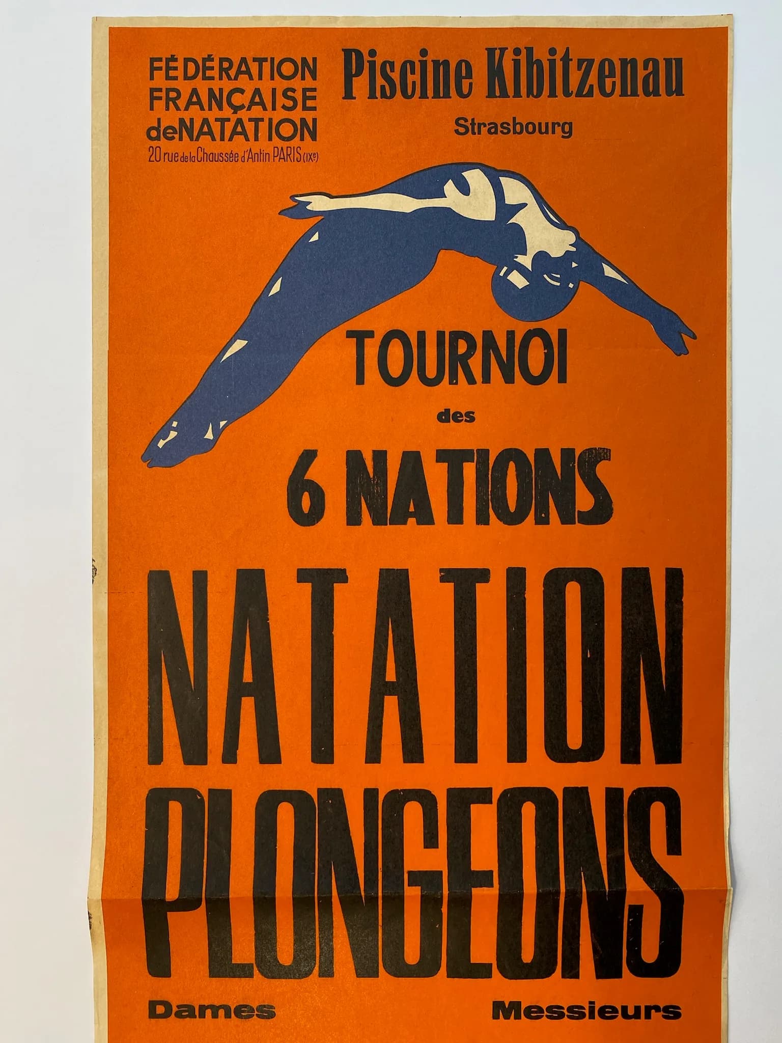 Tournoi des 6 Nations Natation Plongeon