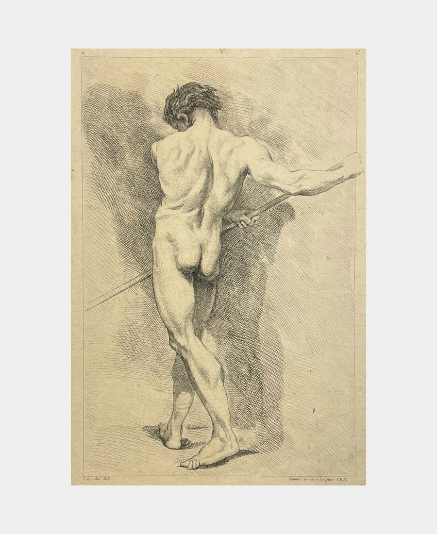 Homme de dos.