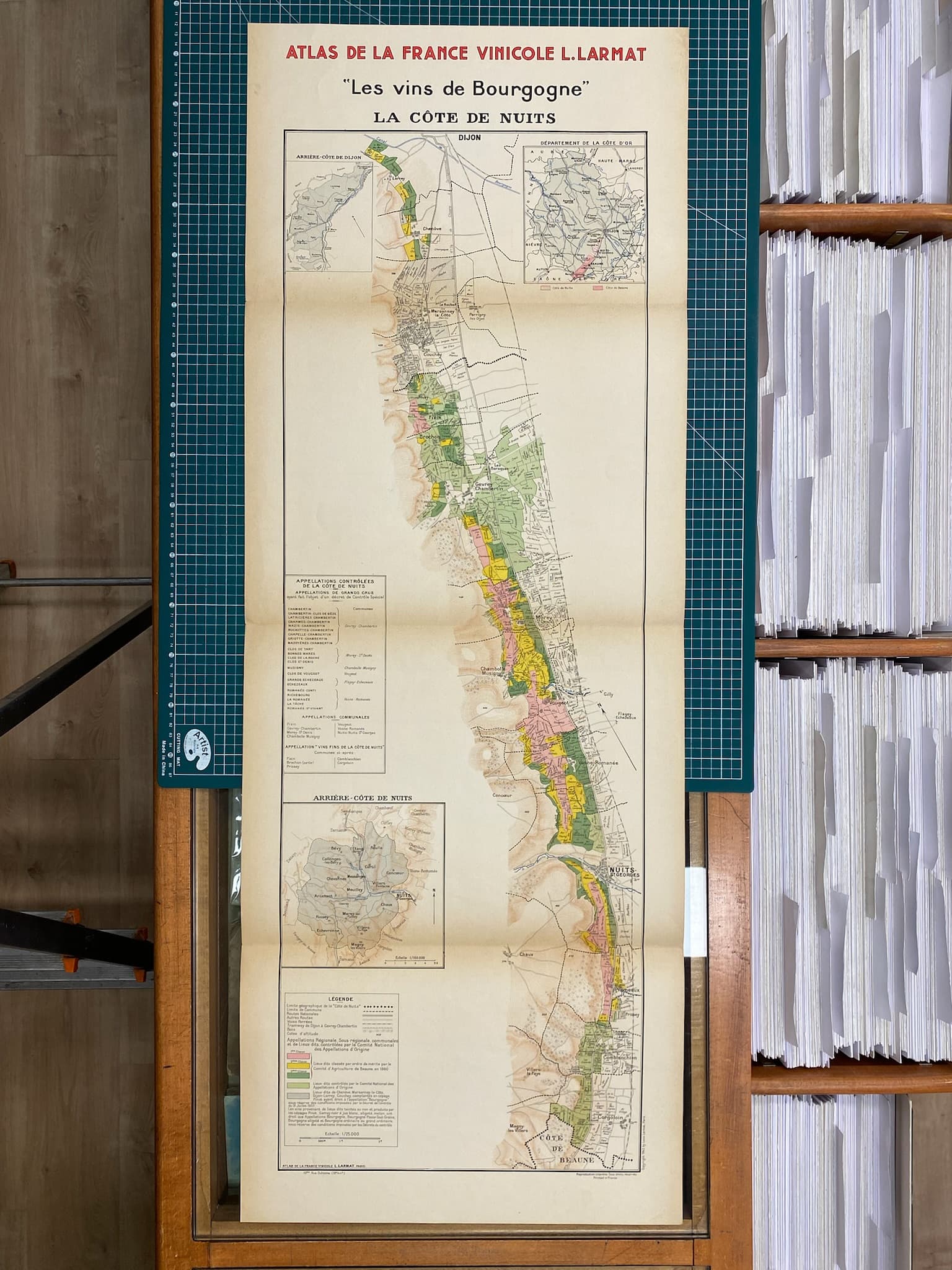 La côte de Nuits - Les Vins de Bourgogne