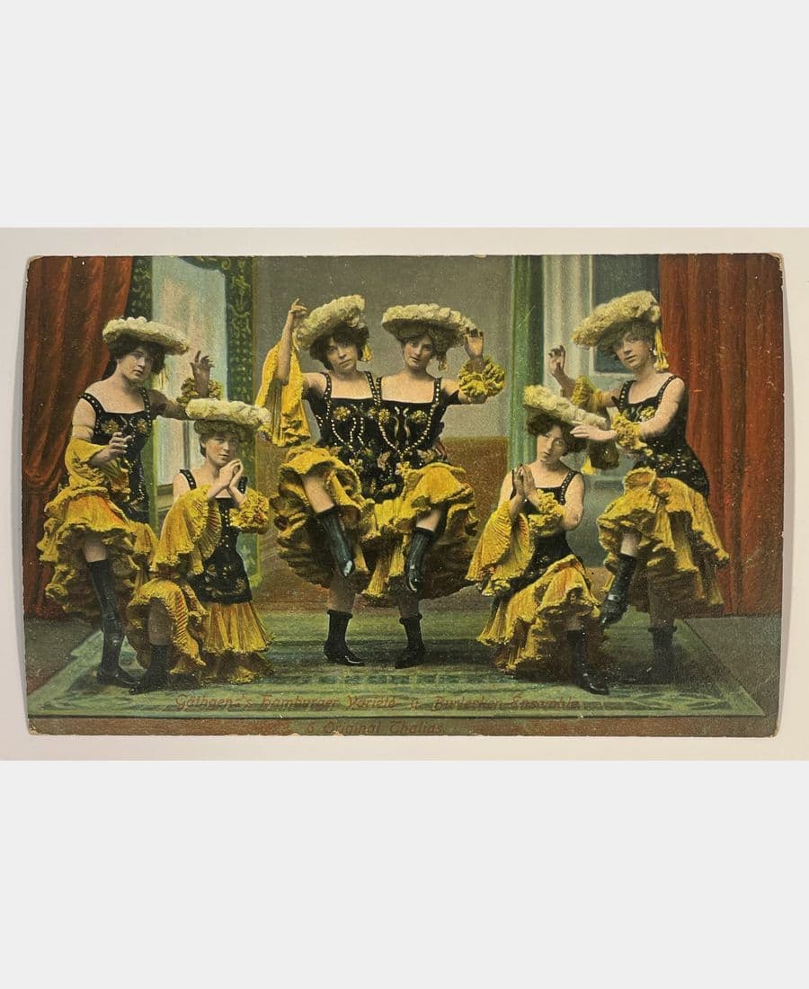 Gäthgens's hamburger Variété und Burlesken Ensemble. 6 Original Thalias.