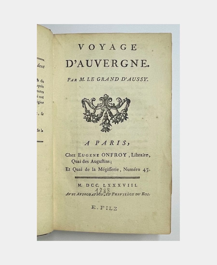 Voyage d'Auvergne