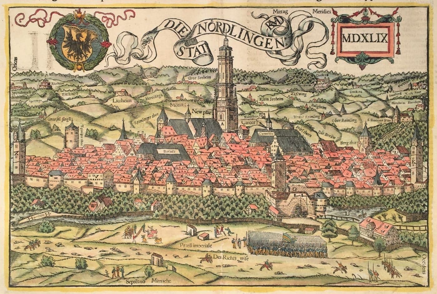 Die Stadt Nördlingen