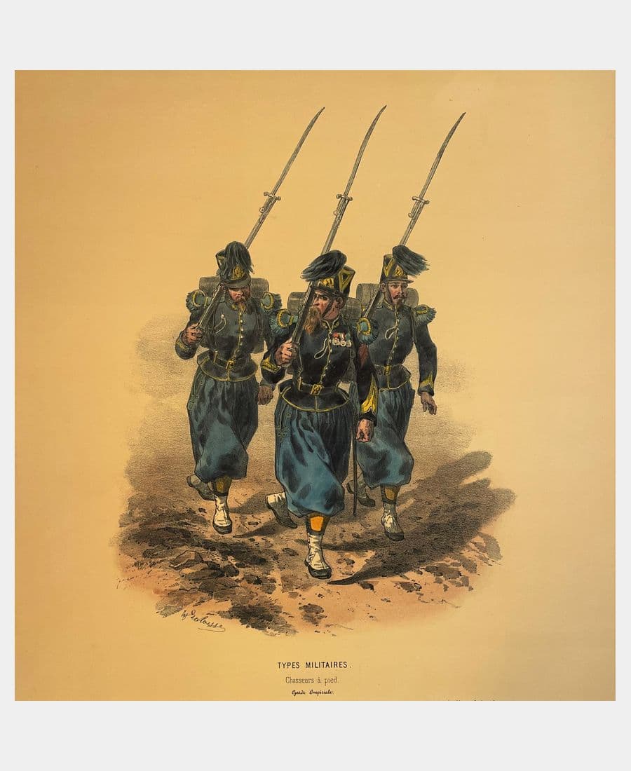 Chasseurs à pied. Garde Impériale.
